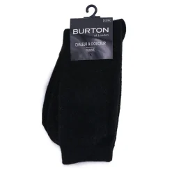 BURTON OF LONDON Elson chaussette homme chaleur et douceur burton Homme NOIR Sale