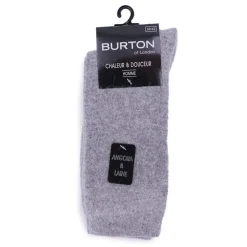 BURTON OF LONDON Elson chaussette homme chaleur et douceur burton Homme GRIS CLAIR Sale