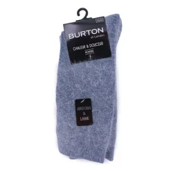 BURTON OF LONDON Elson chaussette homme chaleur et douceur burton Homme BLEU Outlet