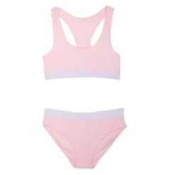 BILL TORNADE Ensemble brassiere-culotte sporty 17010 Femme ROSE CLAIR New
