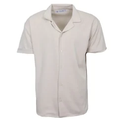 PANAME BROTHERS Ensemble chemisette short gaufré cordon dove Homme BEIGE Hot