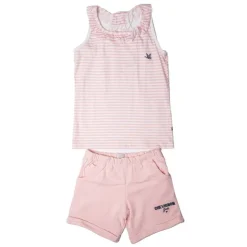 CHEVIGNON Ensemble débardeur et short en coton Enfant ROSE CLAIR Online