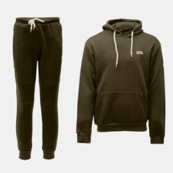 KAPORAL Ensemble jogging sweat à capuche michel regular Homme KAKI Outlet