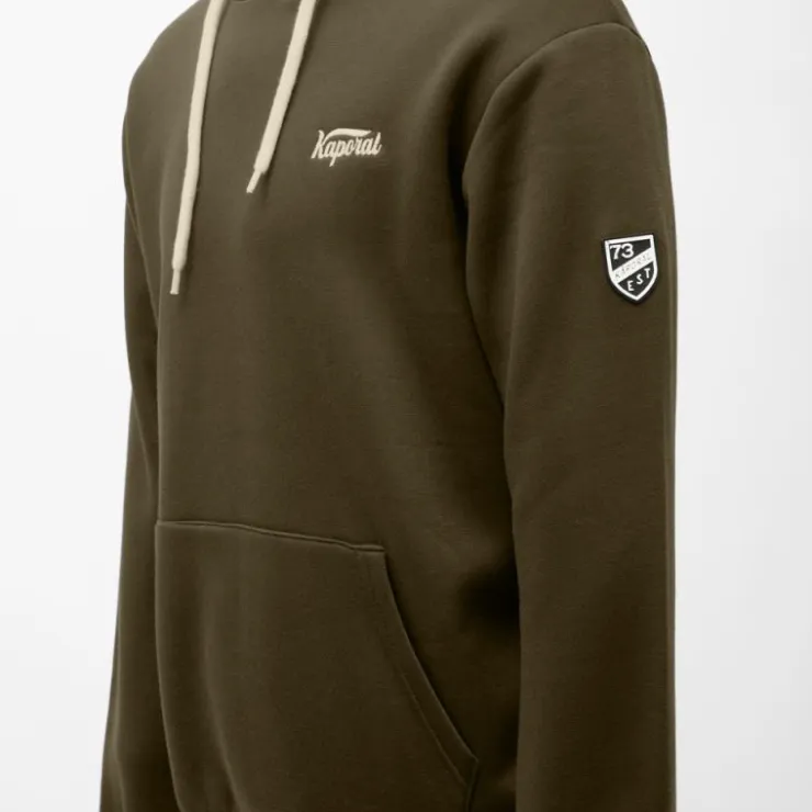 KAPORAL Ensemble jogging sweat à capuche michel regular Homme KAKI Outlet