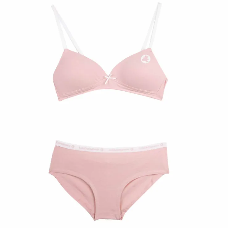 LULU CASTAGNETTE Ensemble lingerie avec logo 10-16 ans Enfant ROSE CLAIR Hot