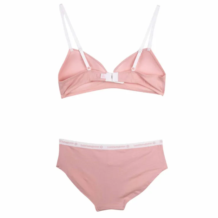LULU CASTAGNETTE Ensemble lingerie avec logo 10-16 ans Enfant ROSE CLAIR Hot