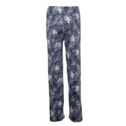 RODIER Ensemble pyjama avec liseré coloré bas fleuri Loma femme Femme BLEU FONCE