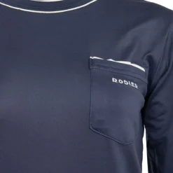 RODIER Ensemble pyjama avec liseré coloré bas fleuri Loma femme Femme BLEU FONCE