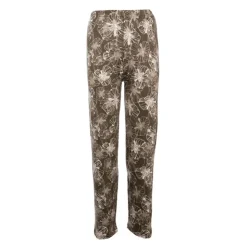 RODIER Ensemble pyjama avec liseré coloré bas fleuri Loma femme Femme KAKI Hot