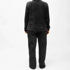 LES PETITES...PARIS Ensemble pyjama cocooning valerina Femme NOIR Outlet