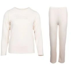 CHANTAL THOMASS Ensemble pyjama côtelé tasha Femme BLANC ECRU Sale