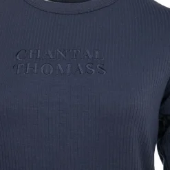 CHANTAL THOMASS Ensemble pyjama côtelé tasha Femme BLEU FONCE Outlet