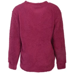 LES PETITES...PARIS Ensemble pyjama polaire cornaline Femme BORDEAUX Clearance