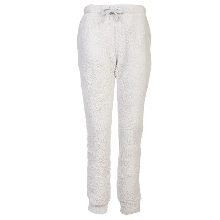 LES PETITES...PARIS Ensemble pyjama polaire cornaline Femme GRIS CLAIR Discount