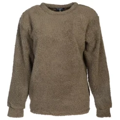 LES PETITES...PARIS Ensemble pyjama polaire cornaline Femme KAKI Best