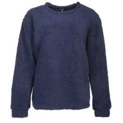 LES PETITES...PARIS Ensemble pyjama polaire cornaline Femme BLEU FONCE Clearance