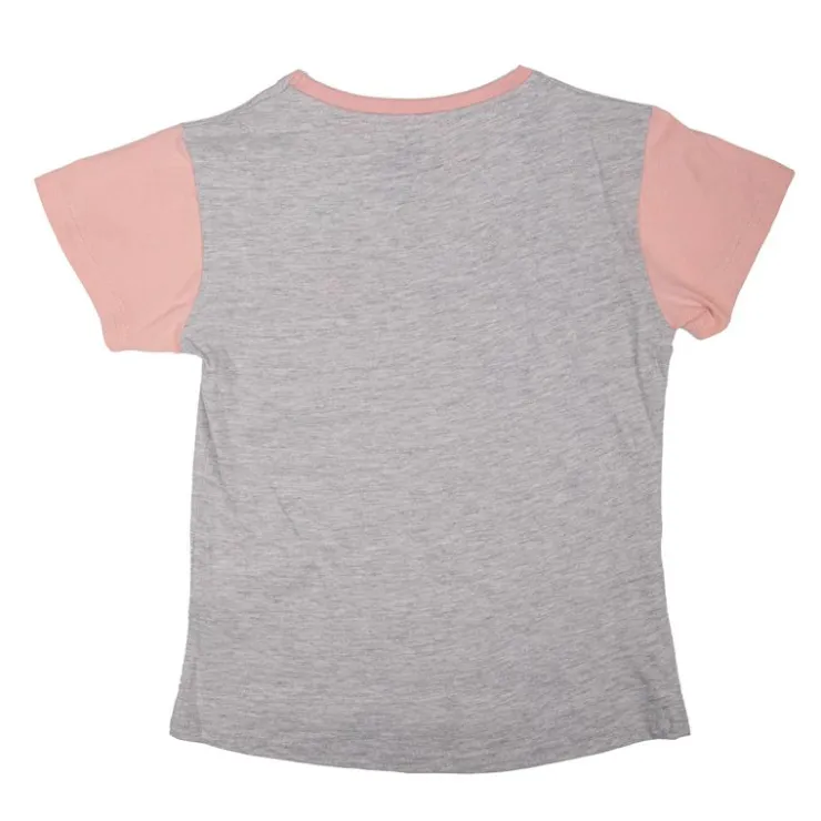 CHEVIGNON Ensemble tee shirt et short à fleurs Enfant GRIS CLAIR