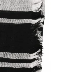 DEELUXE 74 Foulard nova et blanc Homme NOIR Discount