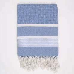 SUD ETOFFE Fouta 90x180 colis de 24 diverse couleur pestas24dive Mixte BLEU Best