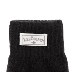 LEE COOPER Gant tricote eros Homme NOIR Clearance