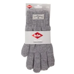 LEE COOPER Gant tricote eros Homme GRIS Clearance
