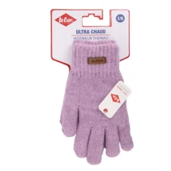LEE COOPER Gants chiné galina Femme VIOLET New