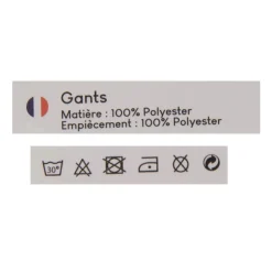 BILL TORNADE Gants fausse fourrure Femme GRIS Best