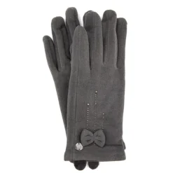 LULU CASTAGNETTE Gants femme Femme GRIS Clearance