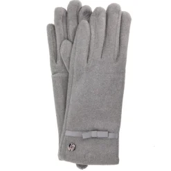 LULU CASTAGNETTE Gants femme Femme GRIS Discount