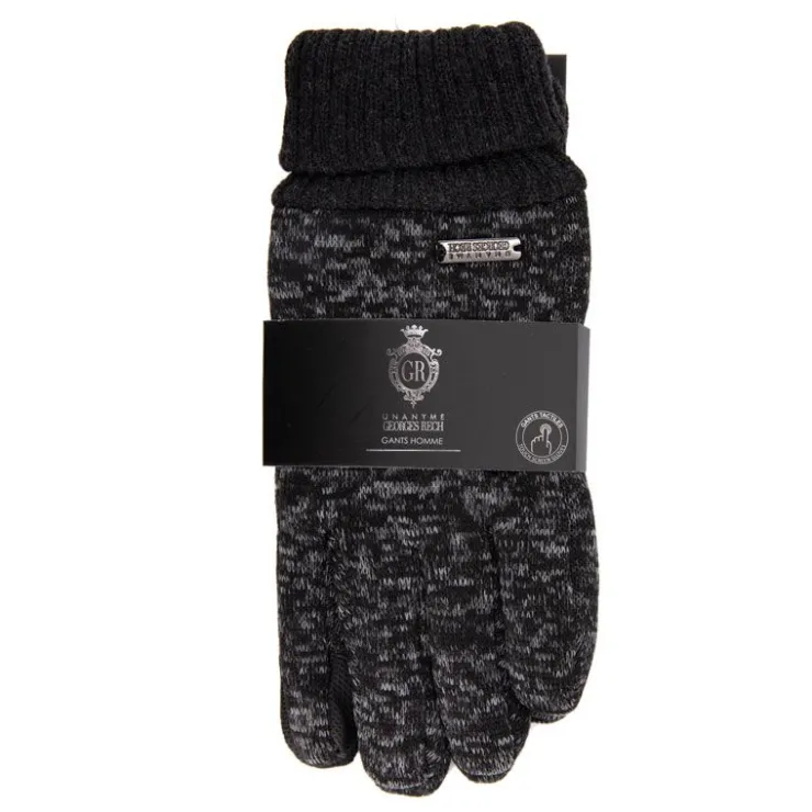 GEORGES RECH Gants homme Homme NOIR Clearance