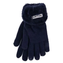 BURTON OF LONDON Gants intérieur fourré heaven Femme BLEU FONCE New