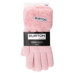 BURTON OF LONDON Gants intérieur fourré heaven Femme ROSE