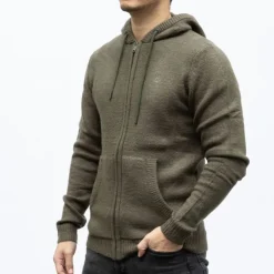 BILL TORNADE Gilet a capuche quebec 27361 Homme KAKI