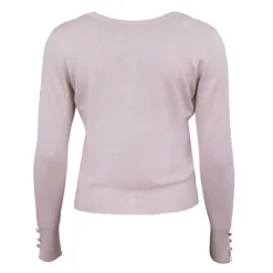 ONLY Gilet col V Minna avec boutons Femme BEIGE Discount