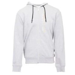 CERRUTI Gilet de jogging à capuche savona fermeture éclair Homme GRIS CLAIR Clearance