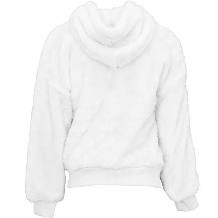 CXL BY CHRISTIAN LACROIX Gilet fausse fourrure zippé à capuche Fille BLANC Clearance