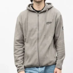 KAPORAL Gilet polaire a capuche jibrando Homme GRIS