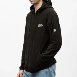 KAPORAL Gilet polaire a capuche jibrando Homme NOIR