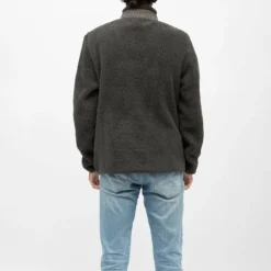 CERRUTI Gilet sherpa frontignan semi zippé Homme GRIS Outlet