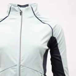 ROSSIGNOL Gilet technique softshell avec zip col cheminée Femme BLEU CLAIR Outlet