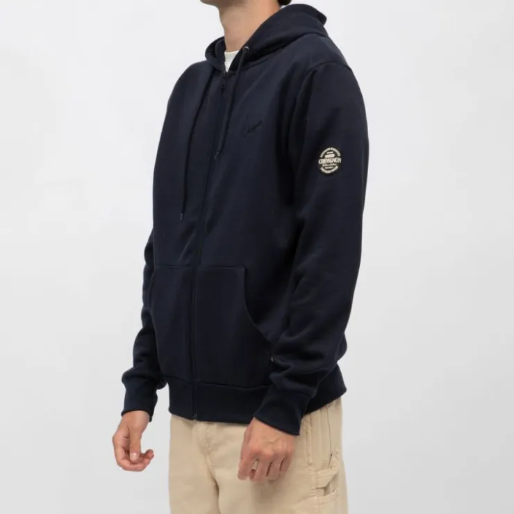 CHEVIGNON gillet zip gedeon Homme BLEU FONCE Clearance