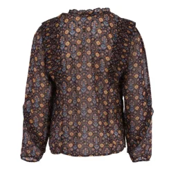 DEELUXE 74 Haut blouse armilla bordeaux imprimée Femme MARRON Sale