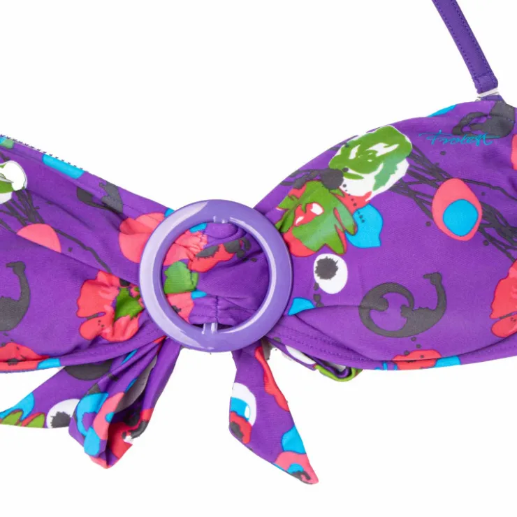 PROTEST Haut de maillot adiss 764013-234 Femme VIOLET Discount