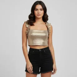 HOLLY AND JOEY Haut de maillot de bain monica Femme OR Sale