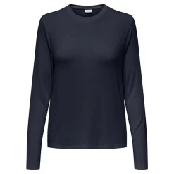 JDY Haut manches longues Femme BLEU FONCE