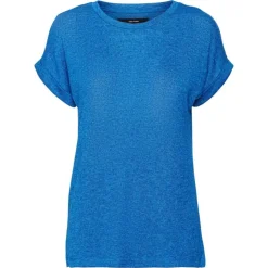 VERO MODA Haut manches tombantes Femme BLEU ROI Hot