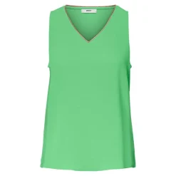 ONLY Haut sans manches col V doré Femme VERT Outlet