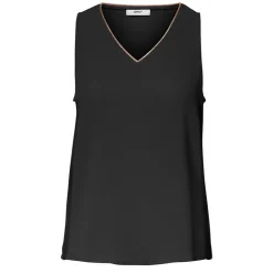 ONLY Haut sans manches col V doré Femme NOIR Clearance