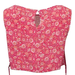 ANTIK BATIK Haut sans manches fuschia à fleurs dandy Femme ROSE Outlet