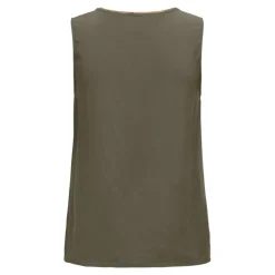 ONLY Haut selina col v kalamata Femme KAKI Online